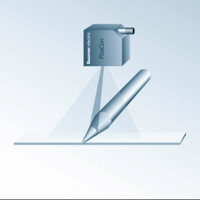 Position measurement by the object center