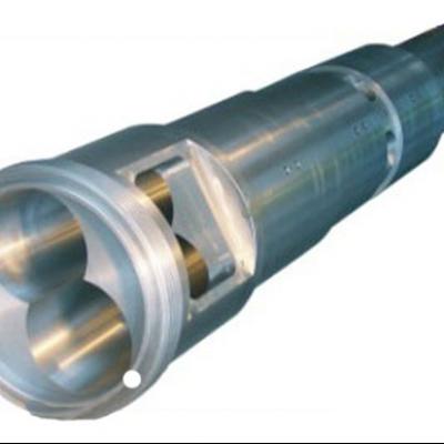 Conical twin screw &barrel
