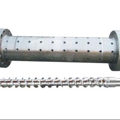 &phi;90 cold-feed screw and barrel