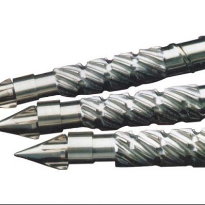 Screw of an injection machine